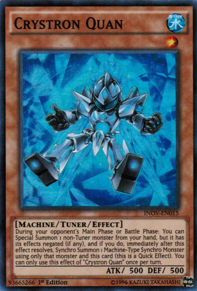 Crystron Quan [INOV-EN015] Super Rare 