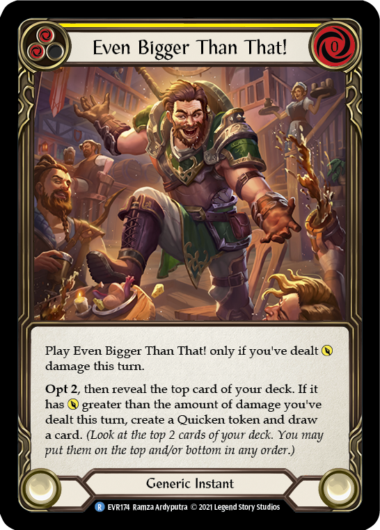 Even Bigger Than That! (Yellow) [EVR174] (Everfest) 1st Edition Normal 