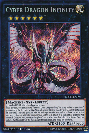 Cyber ​​Dragon Infinity [BOSH-EN094] Secret Rare 