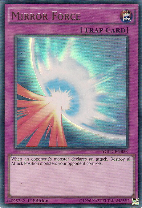 Mirror Force [YGLD-ENB33] Ultra Rare 