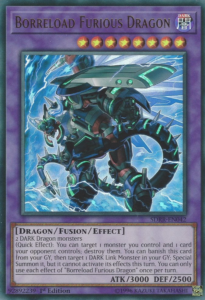 Borreload Furious Dragon [SDRR-EN042] Ultra Rare 