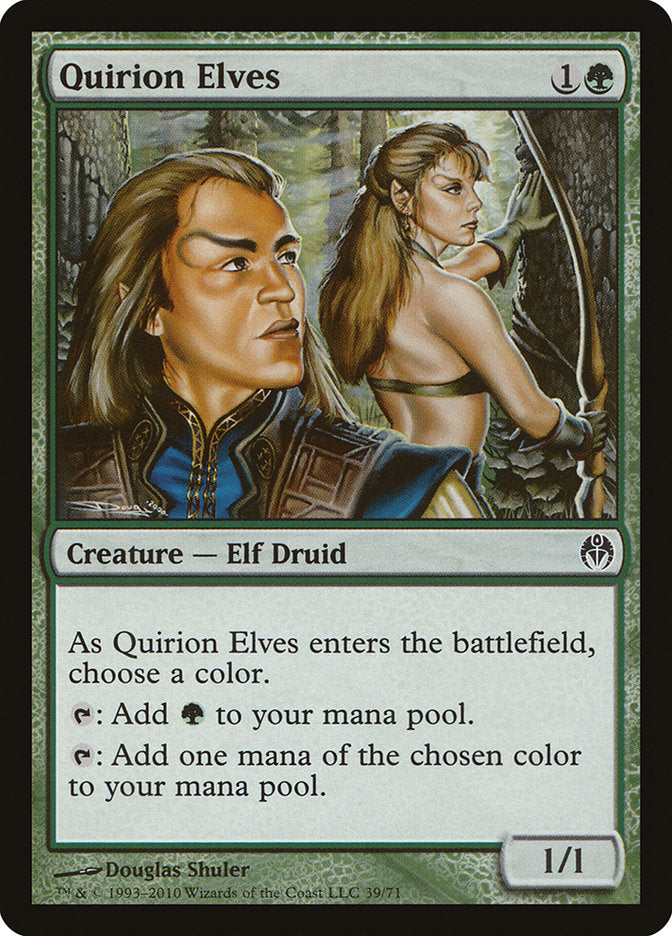 Quirion Elves [Duel Decks: Phyrexia vs. the Coalition] 