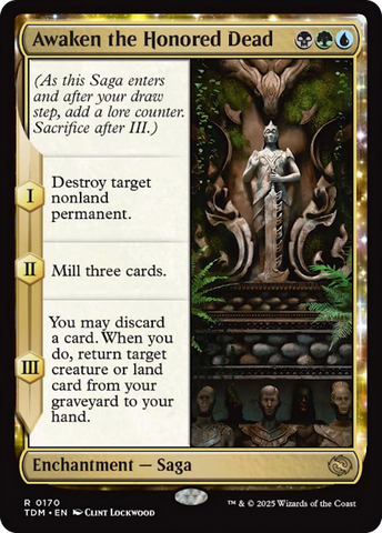 Awaken the Honored Dead [Tarkir: Dragonstorm] 