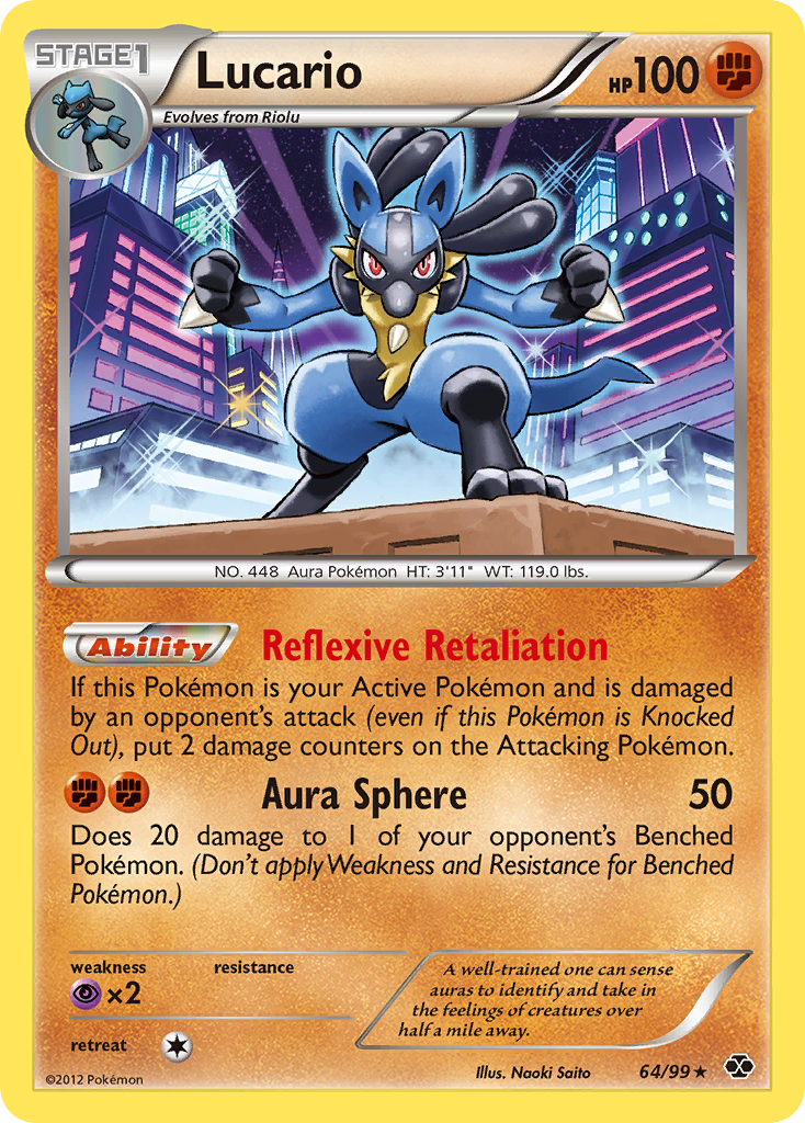 Lucario (64/99) [Black &amp; White: Next Destinies] 
