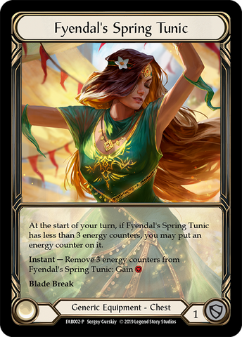 Fyendal's Spring Tunic [FAB002] (Promo) Rainbow Foil 