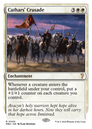 Cathars' Crusade (White Border) [Mystery Booster 2] 