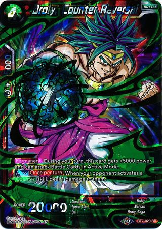 Broly, Counter Reversal (BT7-020) [Assault of the Saiyans] 