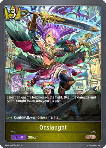 Onslaught (BP01-050EN) [Advent of Genesis] 