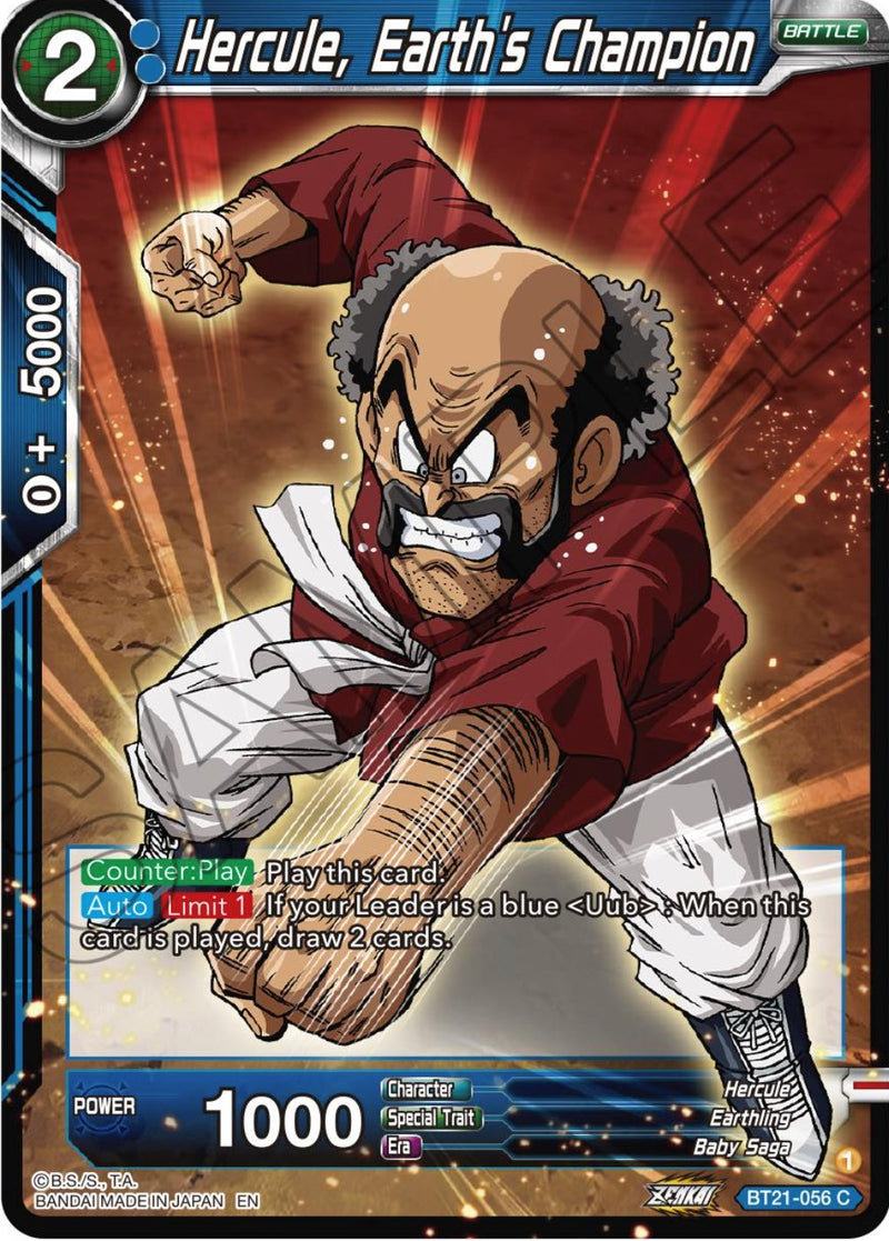 Hercule, Earth's Champion (BT21-056) [Wild Resurgence]