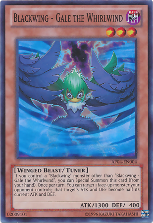 Blackwing - Gale the Whirlwind [AP04-EN004] Super Rare 