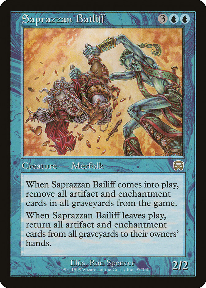 Saprazzan Bailiff [Mercadian Masks] 