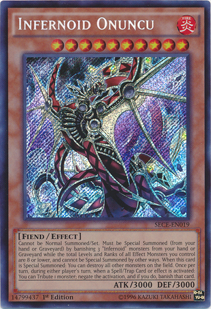 Infernoid Onuncu [SECE-EN019] Secret Rare 