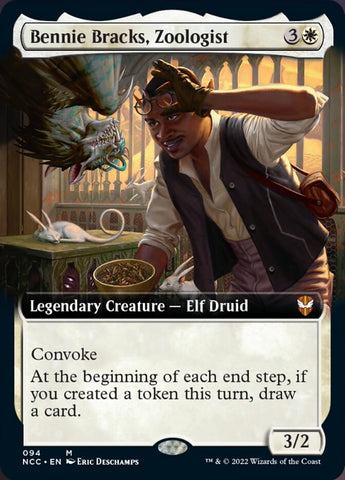 Bennie Bracks, Zoologist (Extended Art) [Streets of New Capenna Commander] 