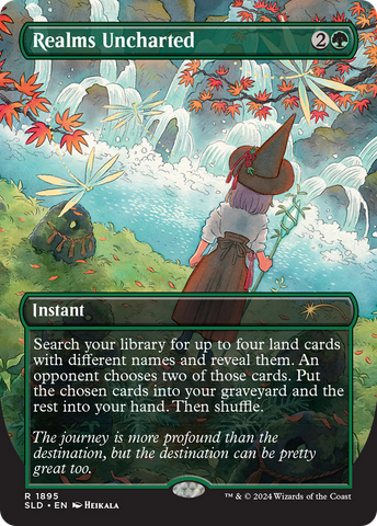 Realms Uncharted (Rainbow Foil) [Secret Lair Drop Series] 