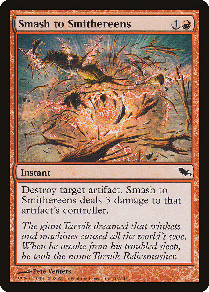 Smash to Smithereens [Shadowmoor] 