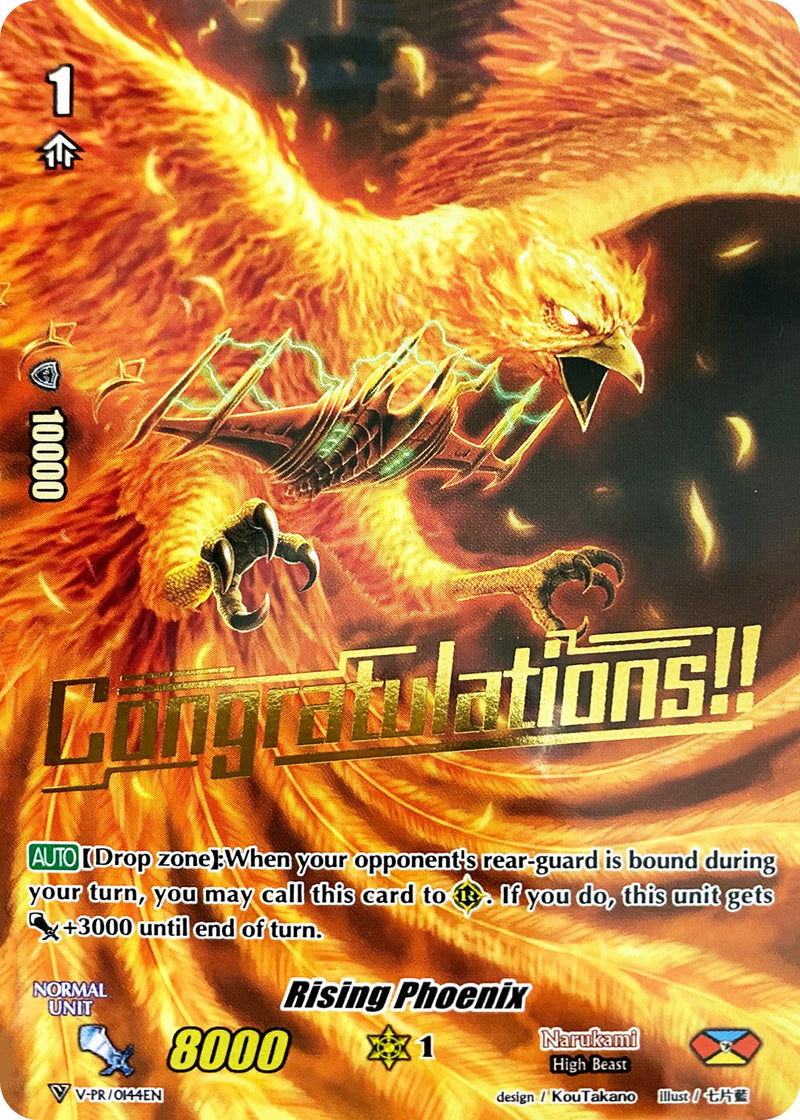 Rising Phoenix (Hot Stamped) (V-PR/0144EN) [V Promo Cards]