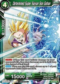 Determined Super Saiyan Son Gohan (Non-Foil Version) (P-016) [Promotion Cards] 