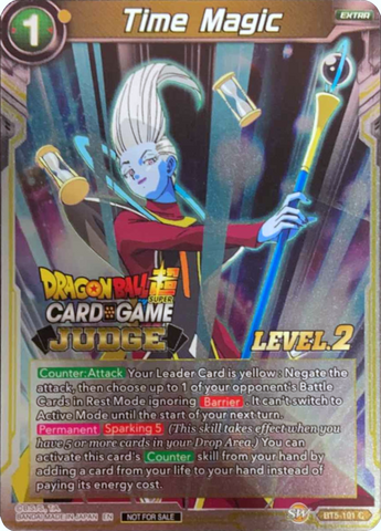 Time Magic (Level 2) (BT5-101) [Judge Promotion Cards] 