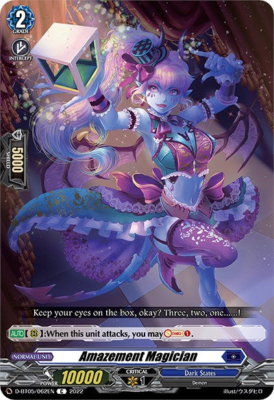 Amazement Magician (D-BT05/062EN) [Triumphant Return of the Brave Heroes]