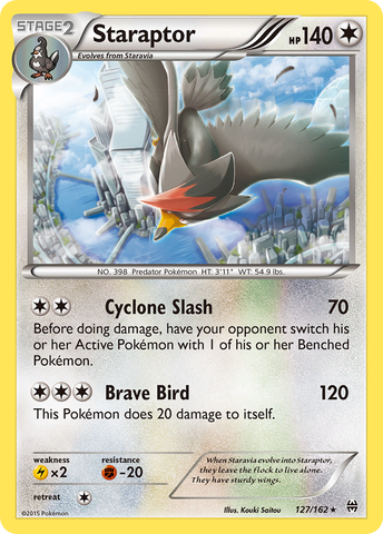 Staraptor (127/162) [XY: BREAKthrough] 