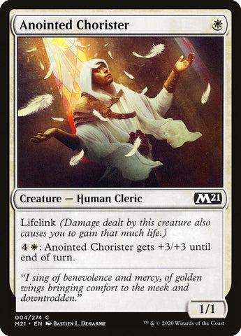 Anointed Chorister [Core Set 2021] 