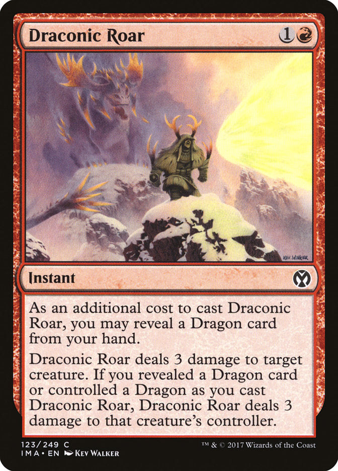 Draconic Roar [Iconic Masters] 