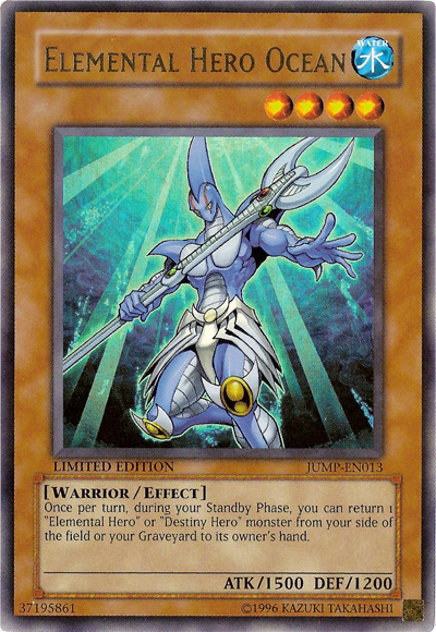 Elemental Hero Ocean [JUMP-EN013] Ultra Rare 
