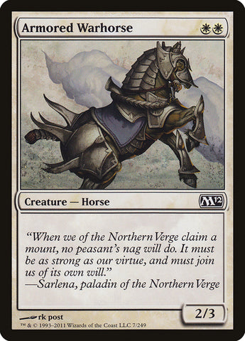 Armored Warhorse [Magic 2012] 