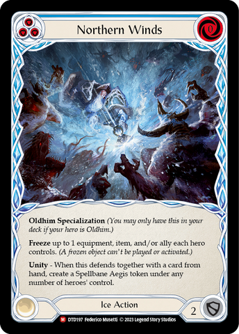 Northern Winds [DTD197] (Dusk Till Dawn) Rainbow Foil 