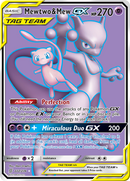 Mewtwo &amp; Mew GX (222/236) [Sun &amp; Moon: Unified Minds] 