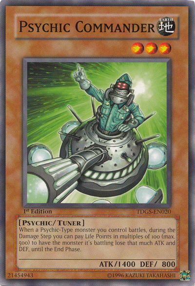Psychic Commander [TDGS-EN020] Common 