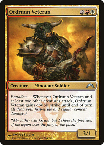 Ordruun Veteran [Gatecrash] 
