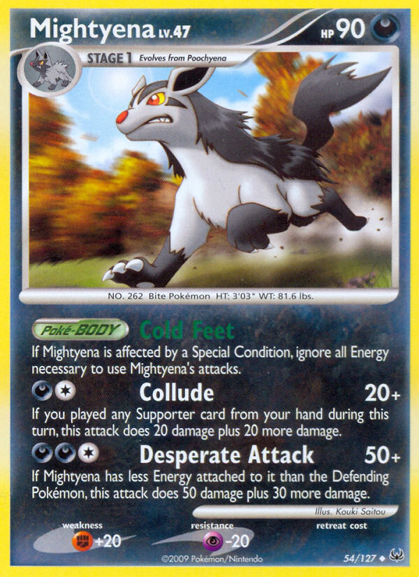 Mightyena (54/127) [Platinum: Base Set] 
