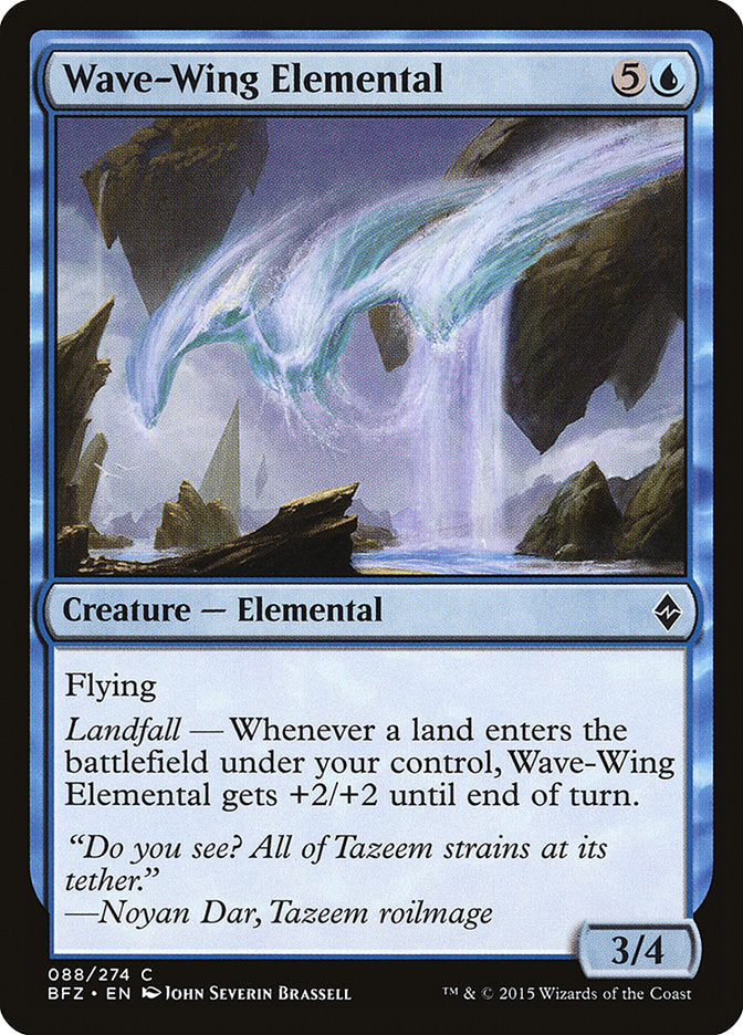 Wave-Wing Elemental [Battle for Zendikar] 