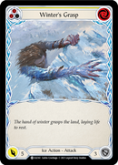 Winter's Grasp (Yellow) [ELE161] (Tales of Aria) 1st Edition Rainbow Foil 