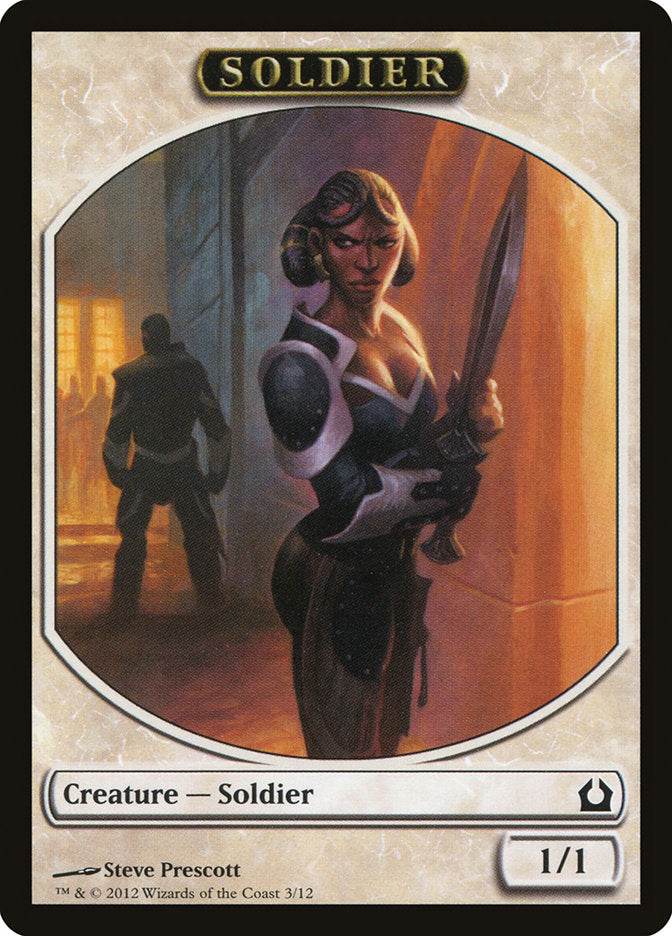 Soldier Token [Return to Ravnica Tokens] 