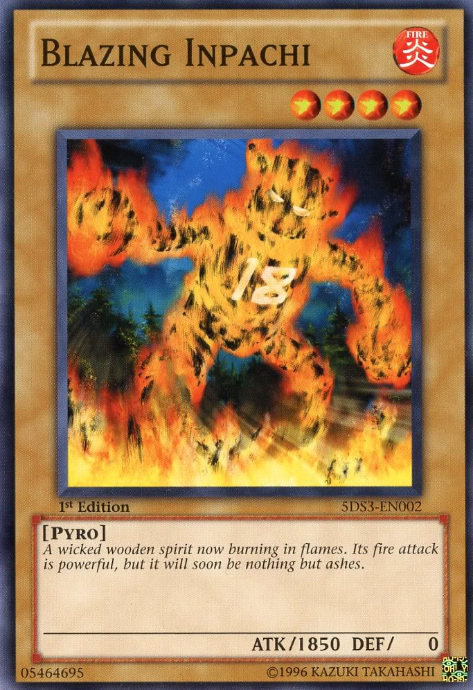 Blazing Inpachi [5DS3-EN002] Common 