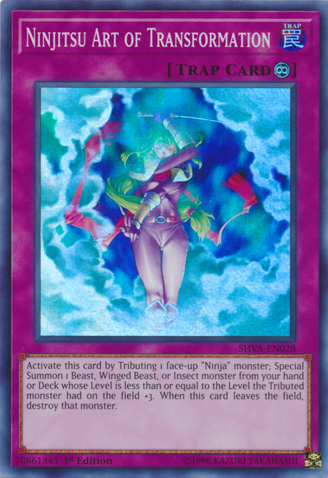 Ninjitsu Art of Transformation [SHVA-EN028] Super Rare 