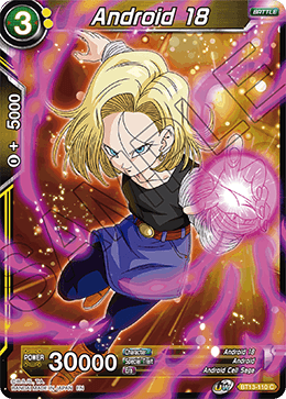 Android 18 (Common) (BT13-110) [Supreme Rivalry] 