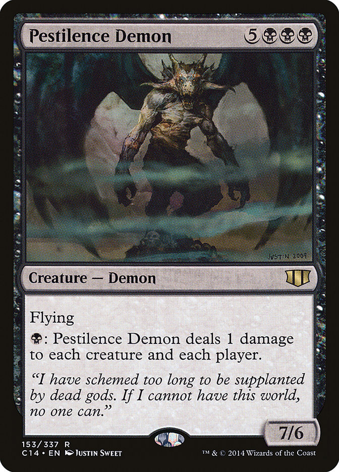 Pestilence Demon [Commander 2014] 