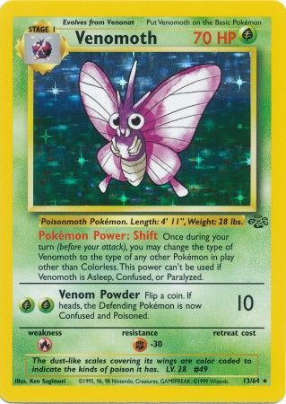 Venomoth (13/64) [Jungle Unlimited] 