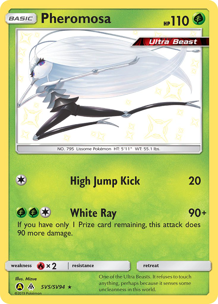 Pheromosa (SV5/SV94) [Sun &amp; Moon: Hidden Fates - Shiny Vault] 