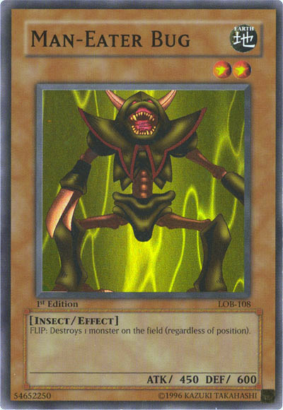 Man-Eater Bug [LOB-108] Super Rare 