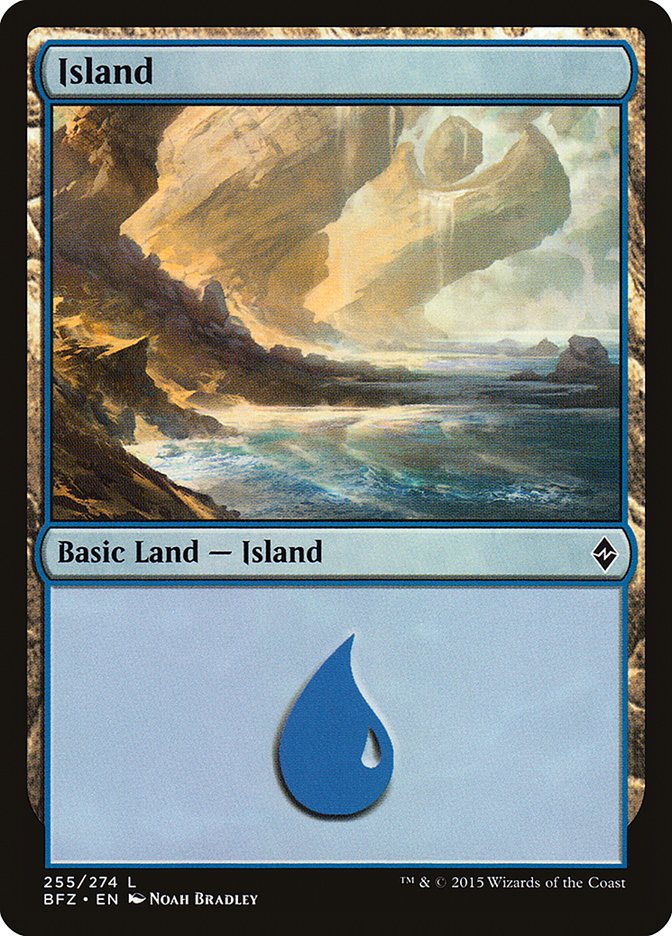 Island (255) [Battle for Zendikar] 