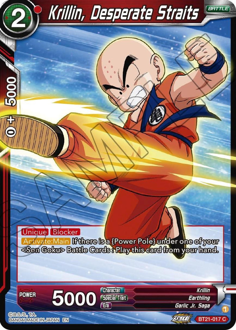 Krillin, Desperate Straits (BT21-017) [Wild Resurgence]