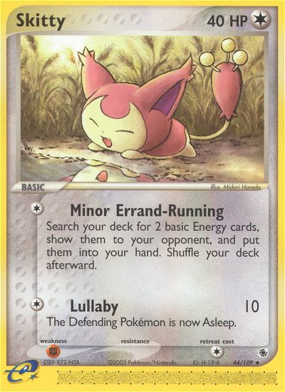 Skitty (44/109) [EX: Ruby &amp; Sapphire] 