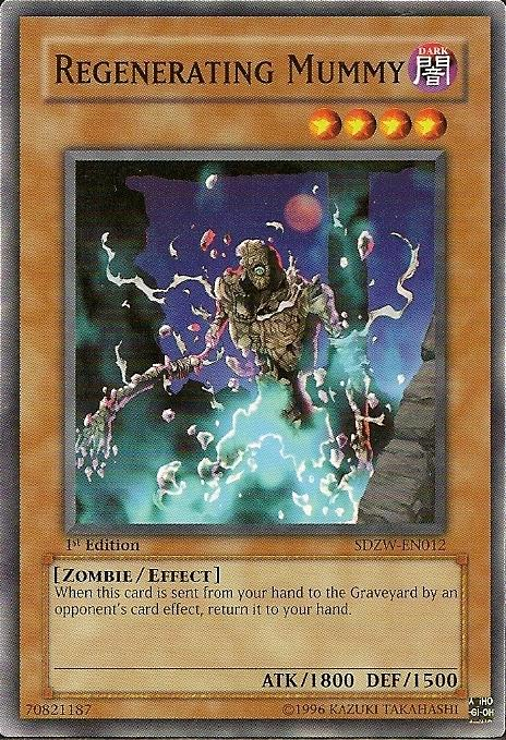 Regenerating Mummy [SDZW-EN012] Common 