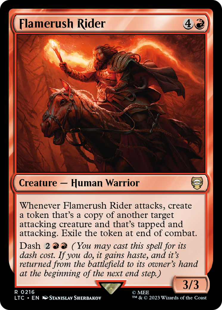 Flamerush Rider [The Lord of the Rings: Tales of Middle-Earth Commander] 