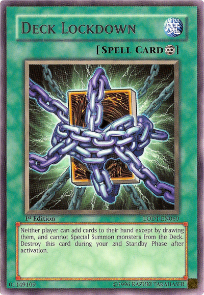 Lockdown Deck [LODT-EN060] Rare 