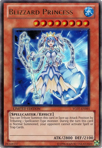 Blizzard Princess [YG07-EN001] Ultra Rare 